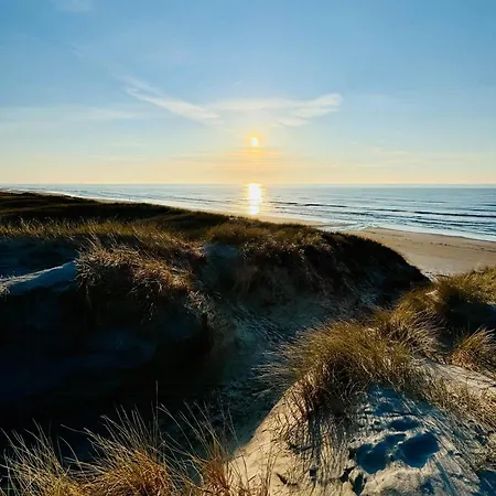 Light In The Dunes Near Denmark's Coast Nyaraló