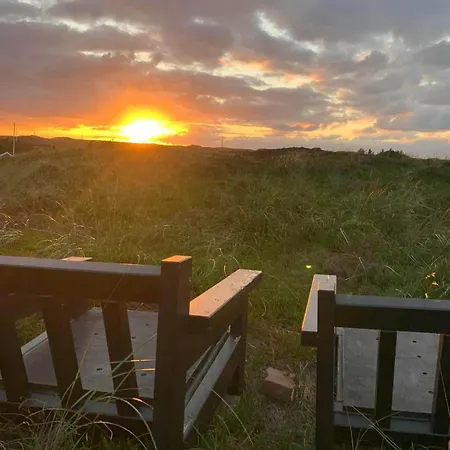 Nyaraló Light In The Dunes Near Denmark's Coast *